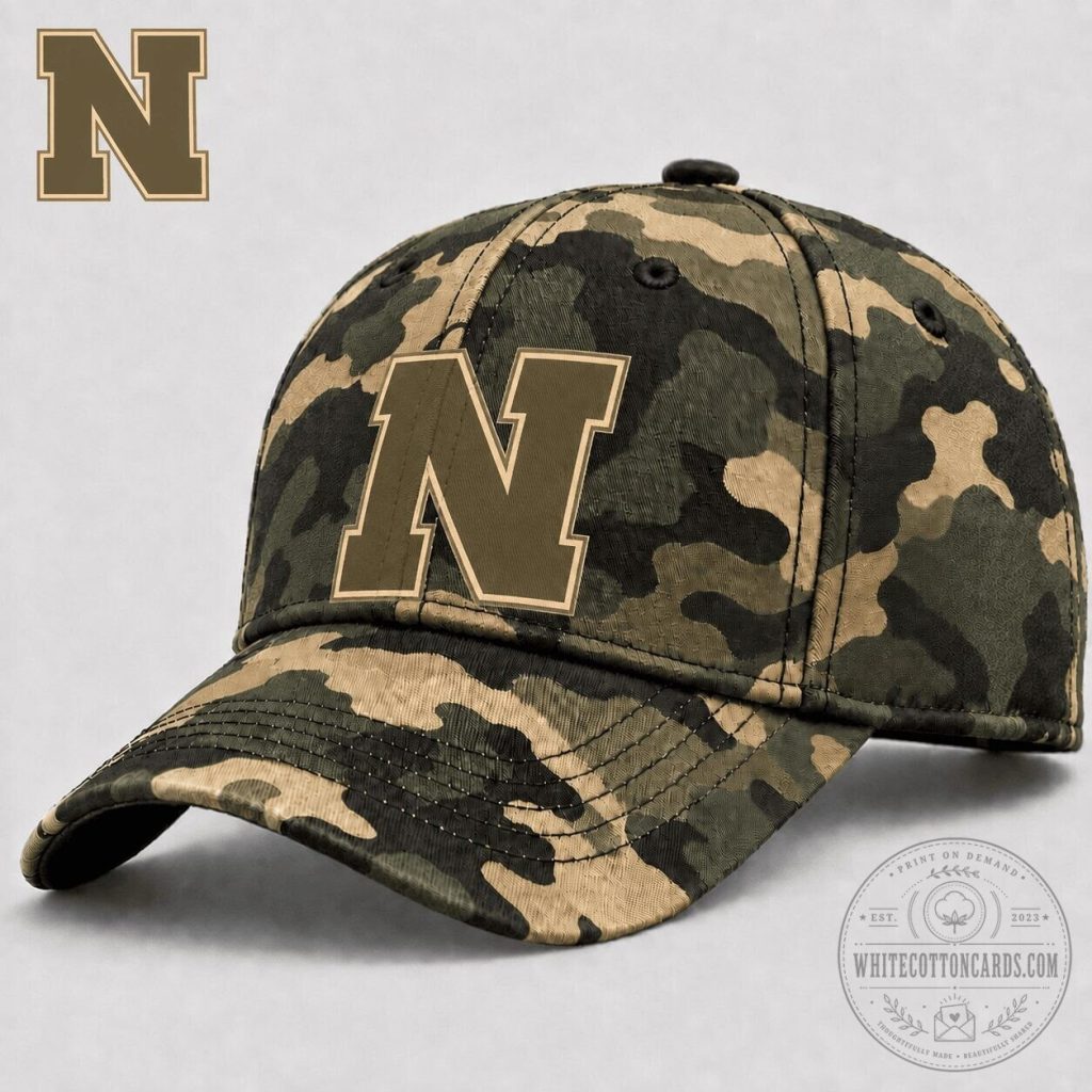 NCAA Camouflage Baseball Cap Hat for Game Day - Nebraska Cornhuskers NCAA Camouflage Baseball Cap Hat for Game Day - Nebraska Cornhuskers