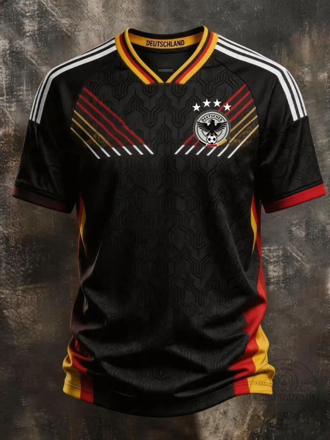 Germany National Football Team Black Away Jersey