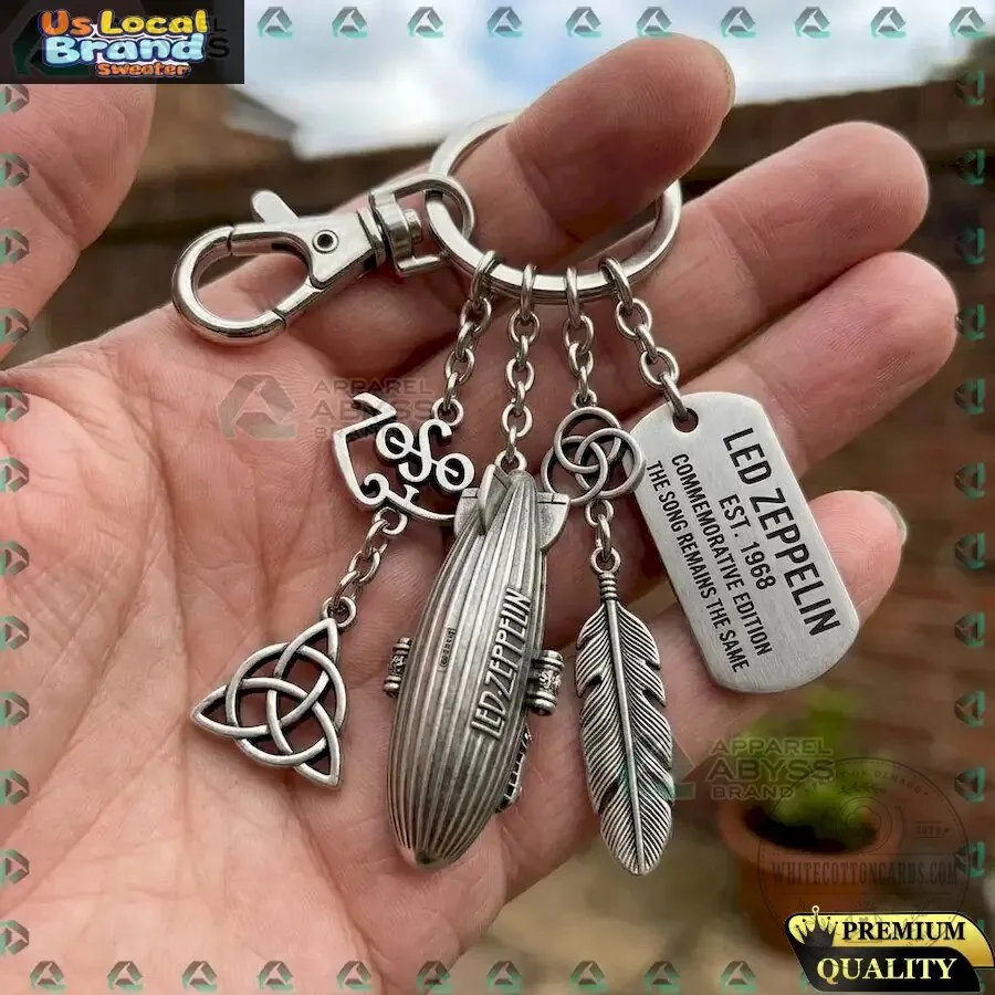 Led Zeppelin The Song Remains The Same Commemorative Edition Keychain 4 Led Zeppelin The Song Remains The Same Commemorative Edition Keychain