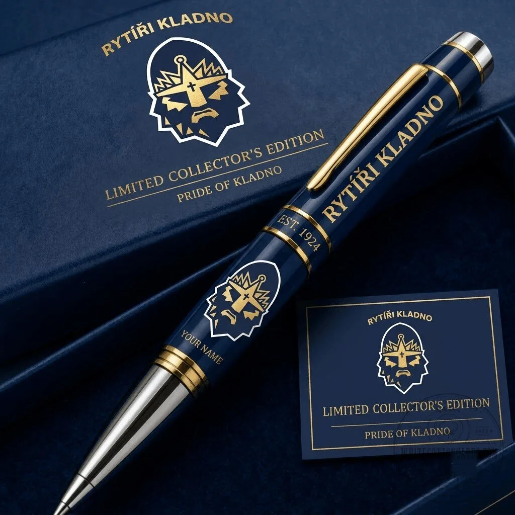 Rytíři Kladno Czech Extraliga Ice Hockey Team Personalized Ballpoint Pen