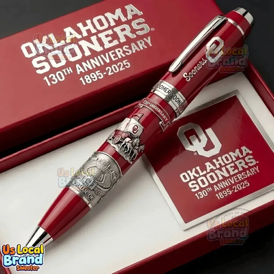 Oklahoma Sooners 130th Anniversary Commemorative Pen