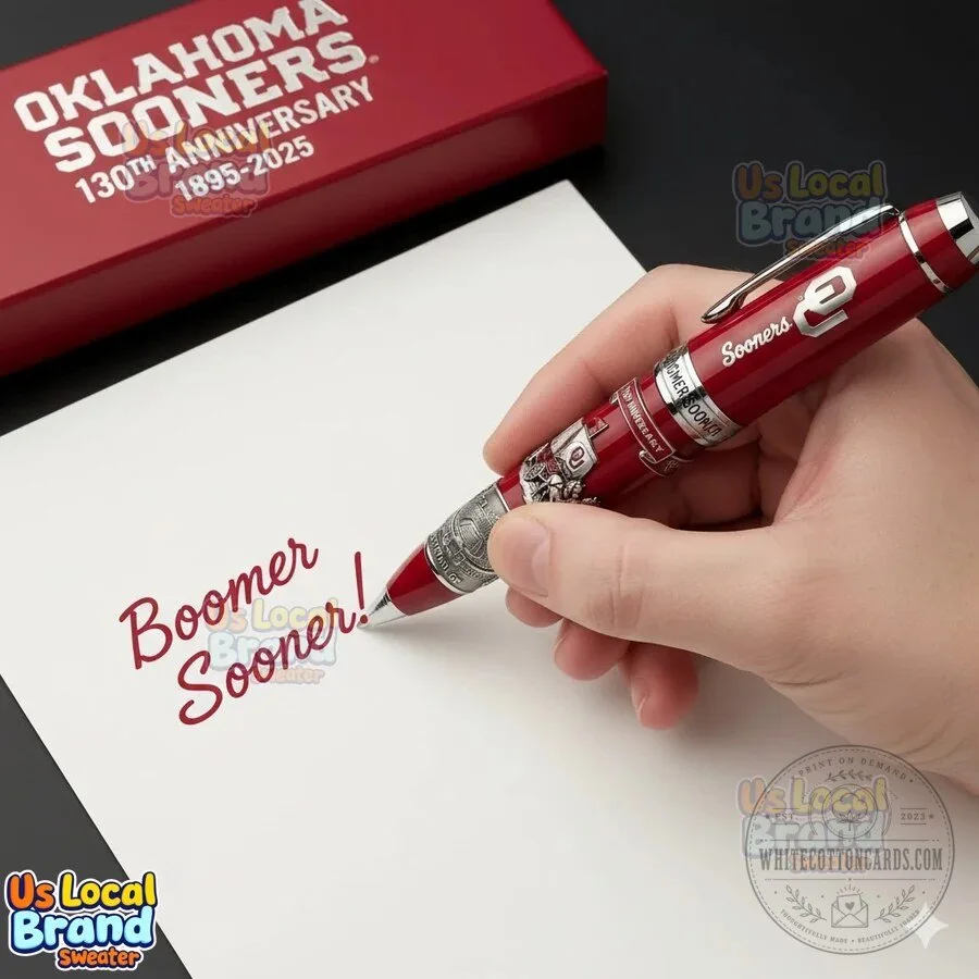 Oklahoma Sooners 130th Anniversary Commemorative Pen 7 Oklahoma Sooners 130th Anniversary Commemorative Pen
