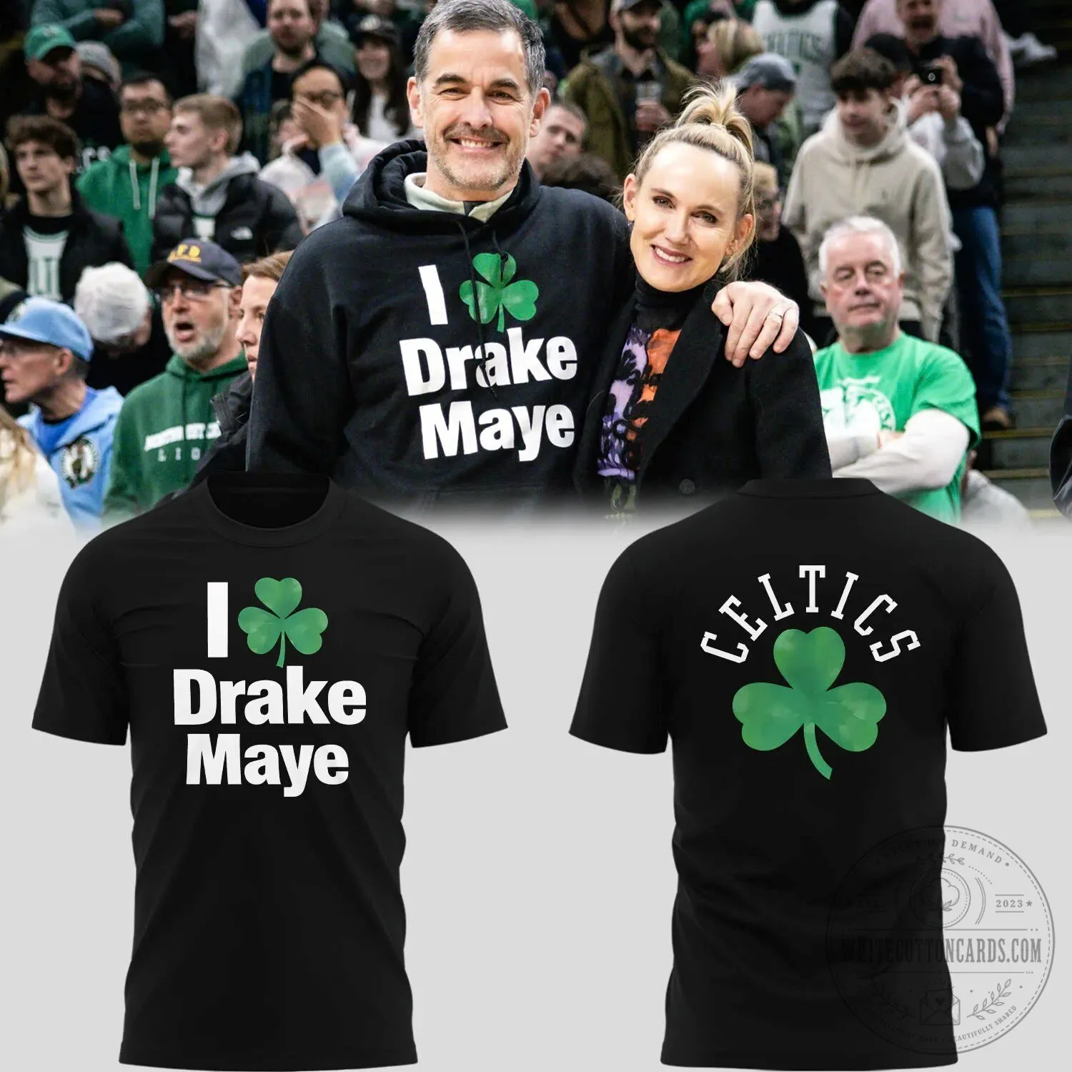 Drake Maye I Love Drake Maye Boston Celtics Fan T-Shirt