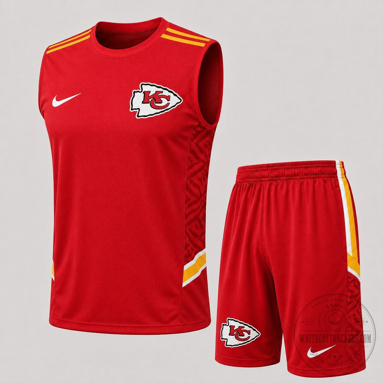 Kansas City Chiefs Red Performance Sleeveless Tank Top