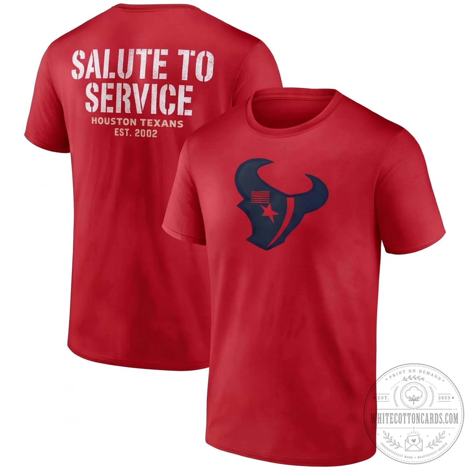 Houston Texans Salute To Service Military Green Football T-Shirt 14 Houston Texans Salute To Service Military Green Football T-Shirt