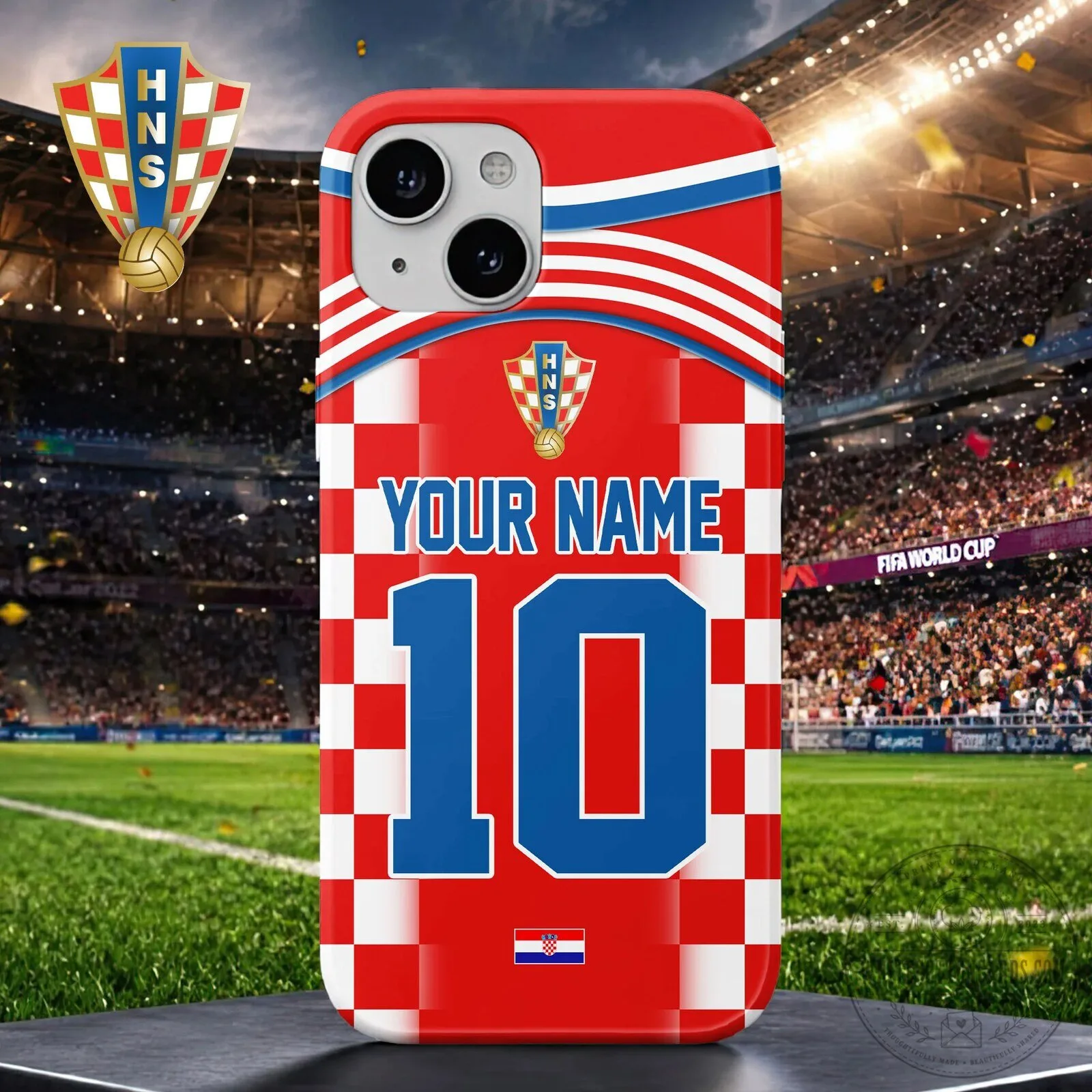 Croatia National Football Team Personalized Jersey Design Phone Case