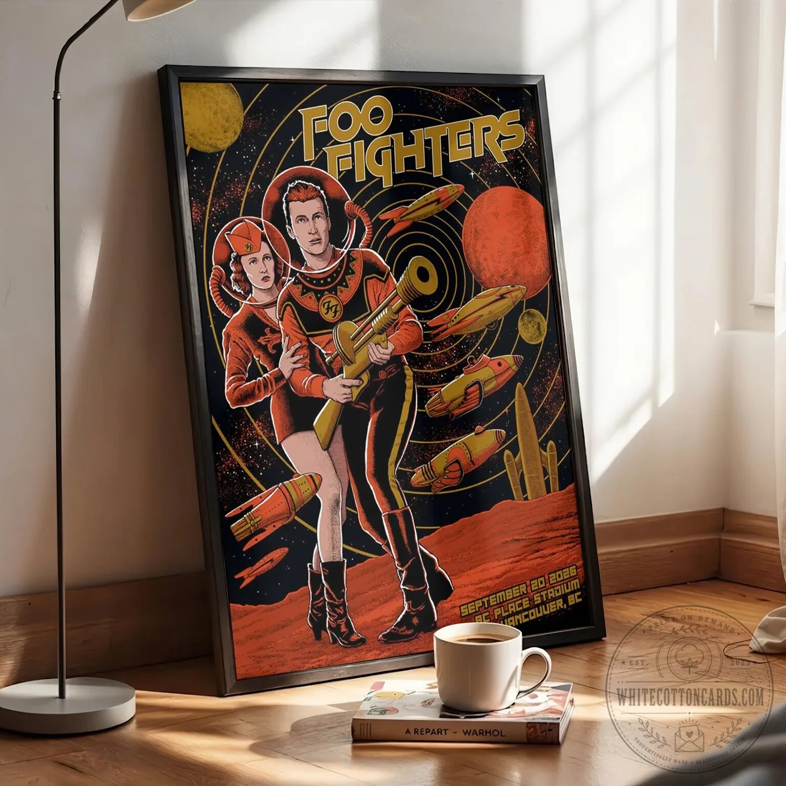Foo Fighters Vancouver 2026 Concert Event Poster Wall Art 5 Foo Fighters Vancouver 2026 Concert Event Poster Wall Art