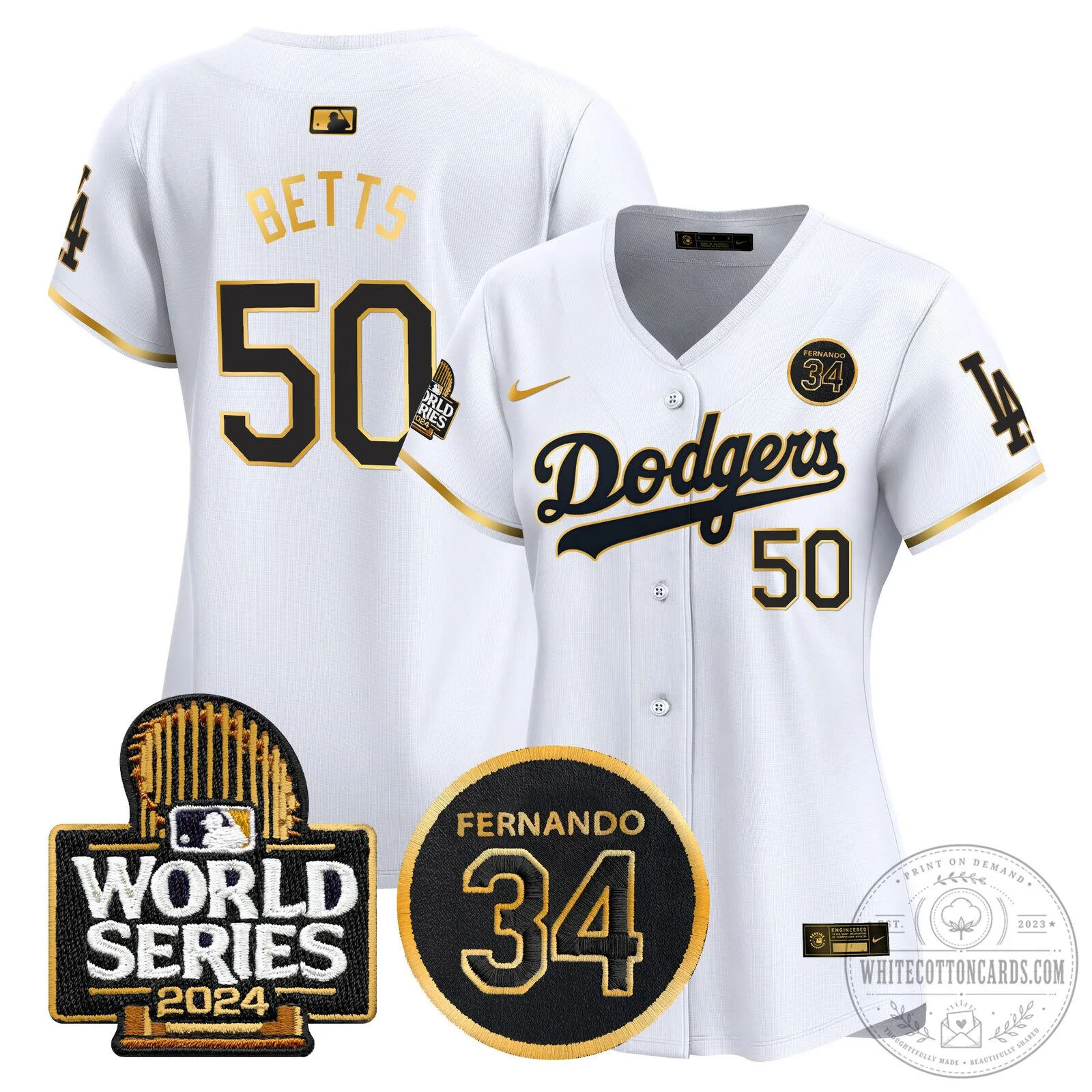 Dodgers Fernando Valenzuela Memorial 2024 World Series Patch Baseball Jersey 67 Dodgers Fernando Valenzuela Memorial 2024 World Series Patch Baseball Jersey