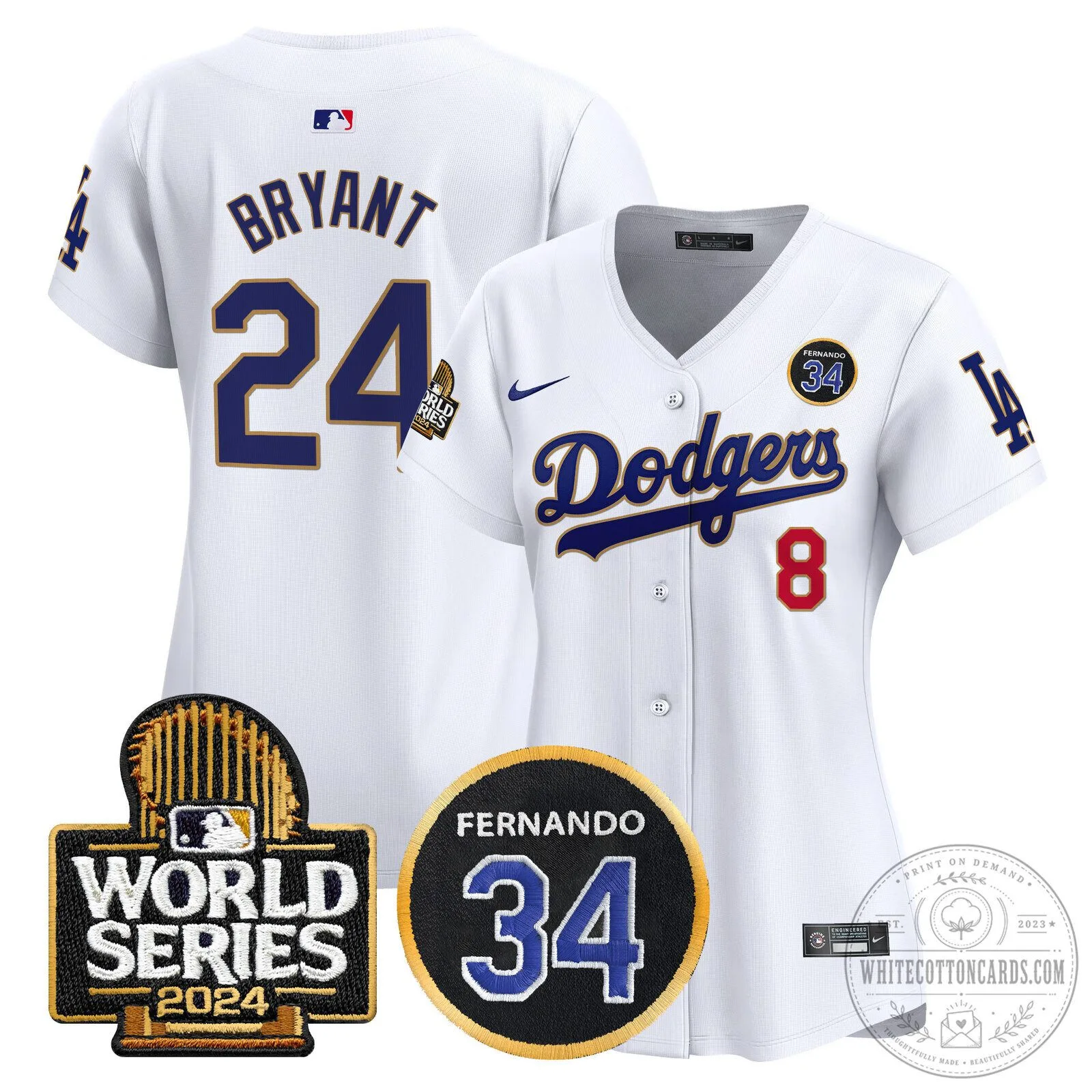 Dodgers Fernando Valenzuela Memorial 2024 World Series Patch Baseball Jersey 78 Dodgers Fernando Valenzuela Memorial 2024 World Series Patch Baseball Jersey