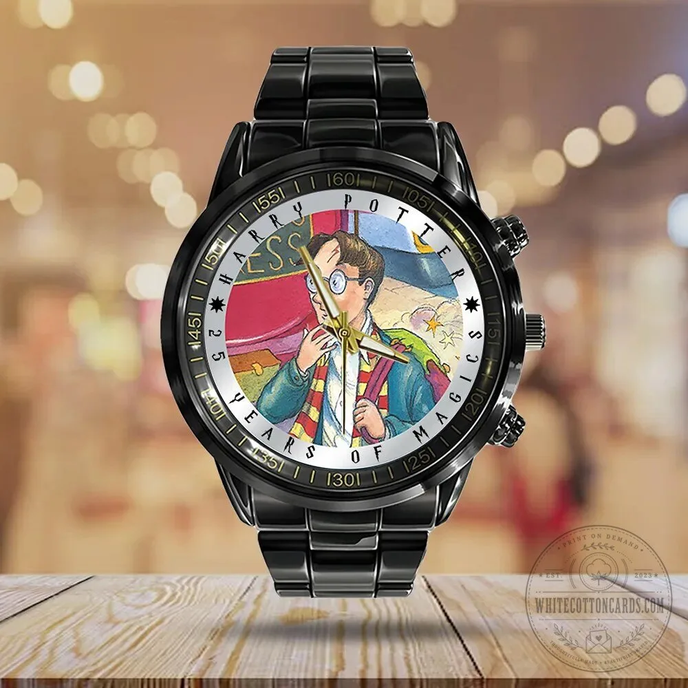 Harry Potter 25 Years of Magic Stainless Steel Wrist Watch 9 Harry Potter 25 Years of Magic Stainless Steel Wrist Watch
