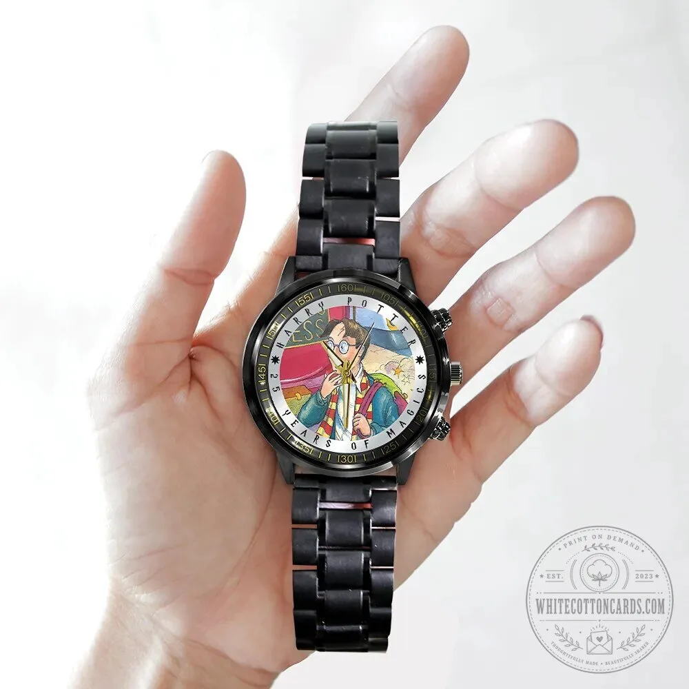 Harry Potter 25 Years of Magic Stainless Steel Wrist Watch 10 Harry Potter 25 Years of Magic Stainless Steel Wrist Watch