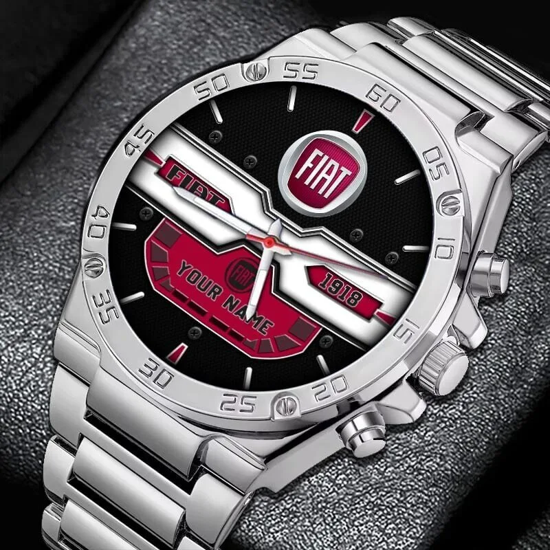 Fiat Custom Name Elegant Fashion Design Stainless Steel Watch 11 Fiat Custom Name Elegant Fashion Design Stainless Steel Watch