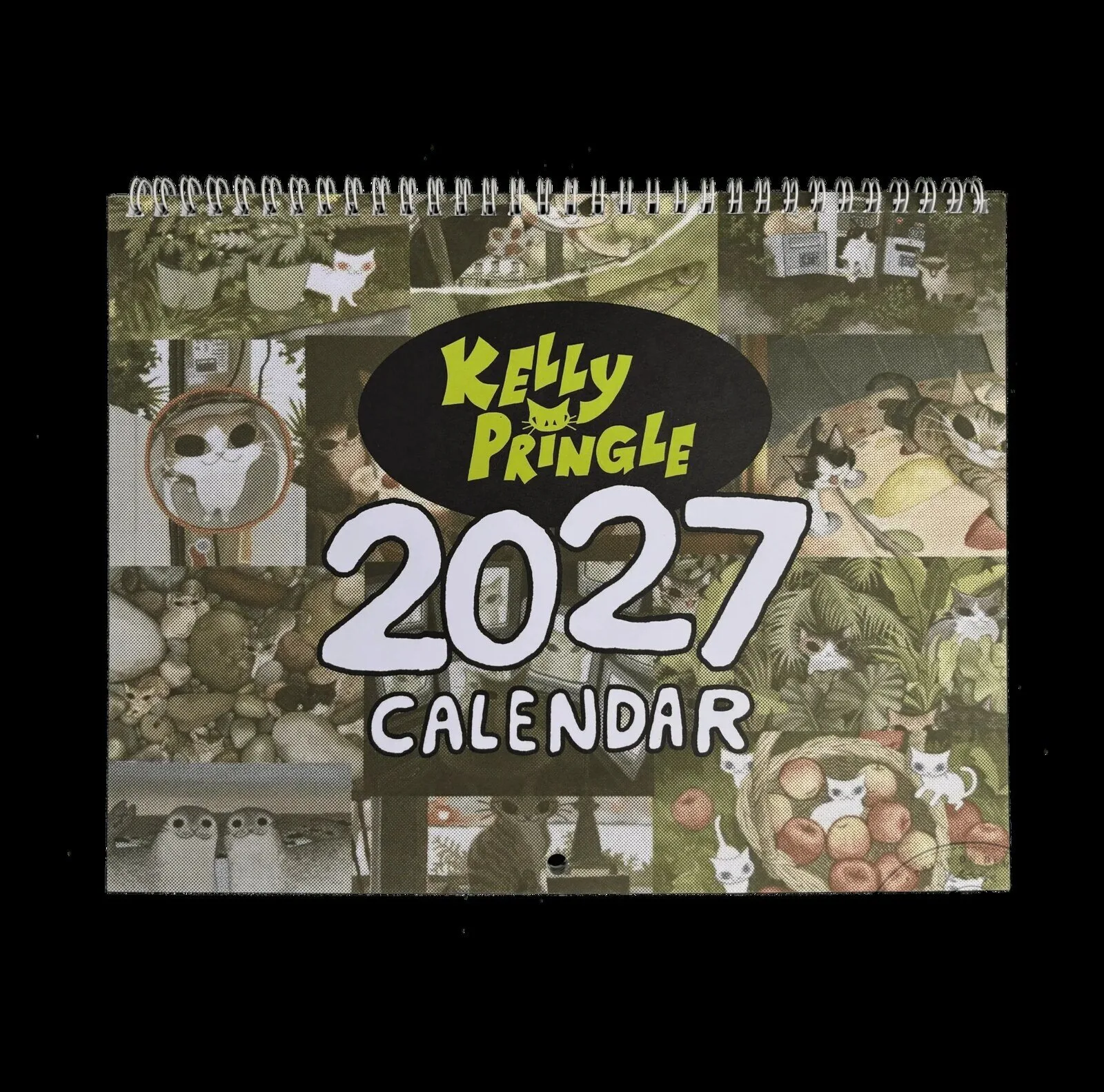 Kelly Pringle 2027 Calendar with Cats and Seals Artwork 10 Kelly Pringle 2027 Calendar with Cats and Seals Artwork